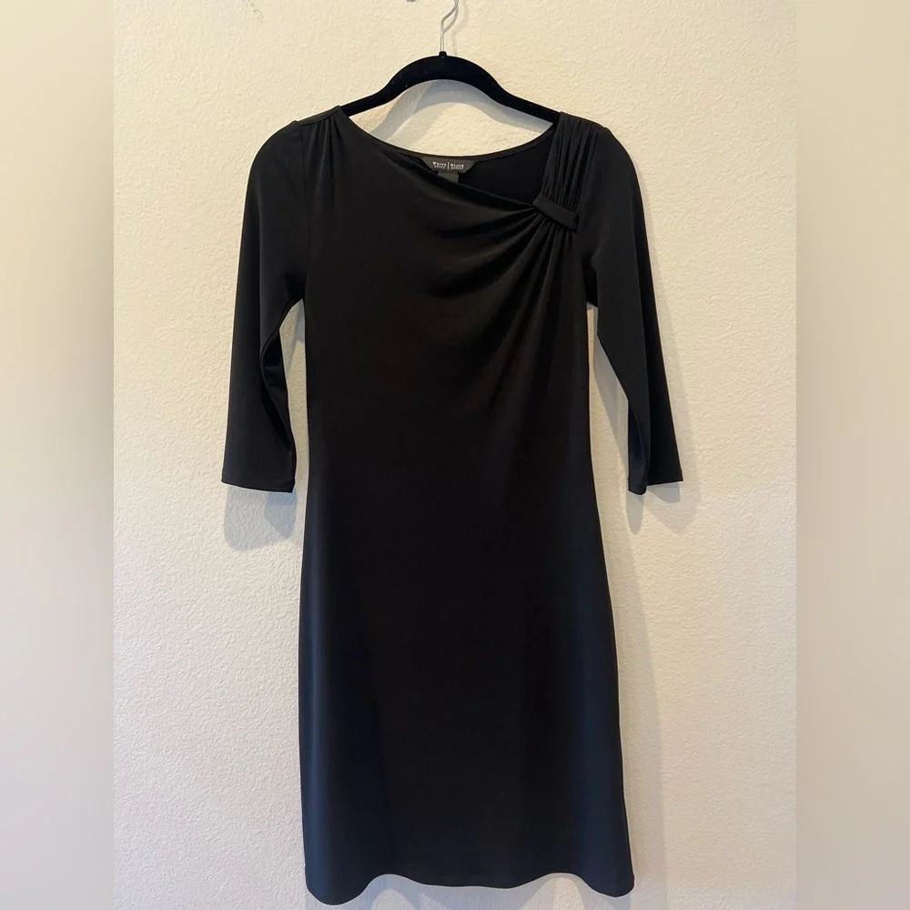 White House/Black Market Little Black Dress XXS - Picture 2 of 8